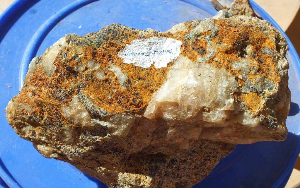 oxidized gold ore